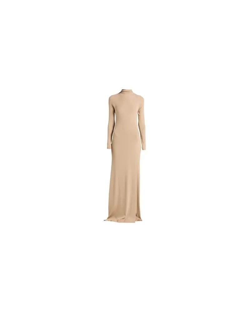 Malo KLEIDER - Maxi-Kleiderauf YOOX.COM Beige