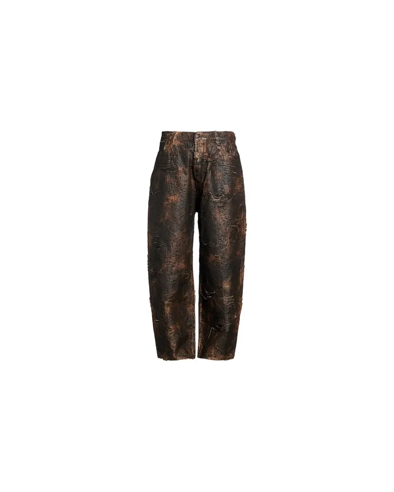 Acne Studios HOSEN & RÖCKE - Jeanshosenauf YOOX.COM Braun