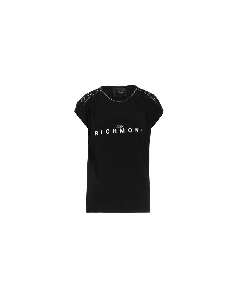 John Richmond TOPS - T-shirtsauf YOOX.COM Schwarz