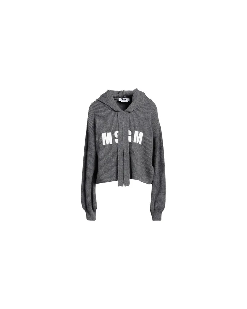 MSGM STRICKWAREN - Pulloverauf YOOX.COM Grau