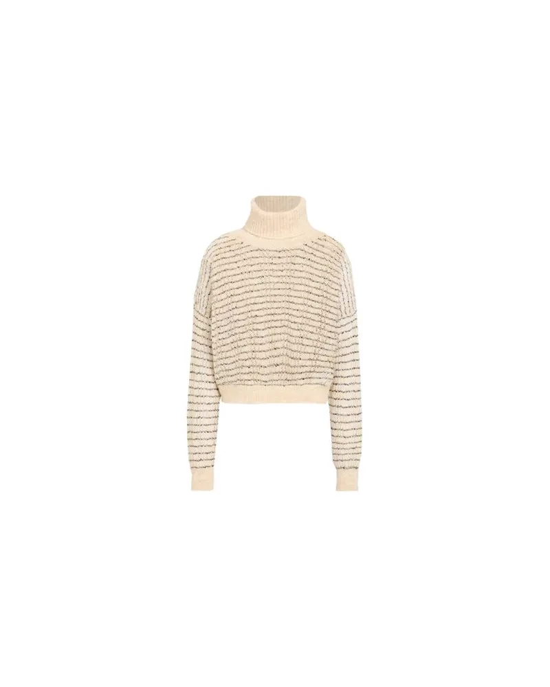 ALYSI STRICKWAREN - Rollkragenpulloverauf YOOX.COM Beige