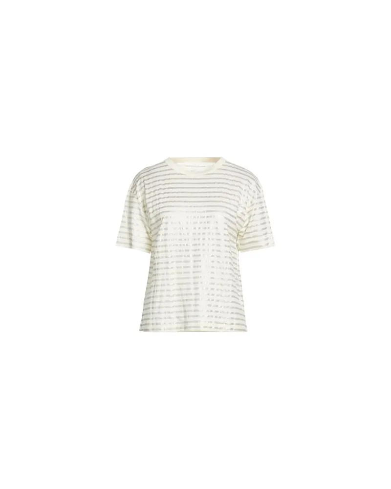 Majestic TOPS - T-shirtsauf YOOX.COM Elfenbein