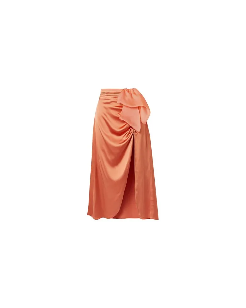 Les Héroïnes by Vanessa Cocchiaro HOSEN & RÖCKE - Midi-Röckeauf YOOX.COM Rostrot