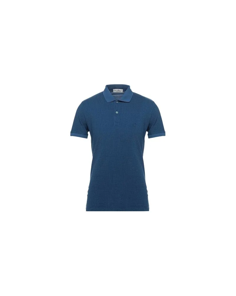Brooksfield TOPS - Poloshirtsauf YOOX.COM Taubenblau