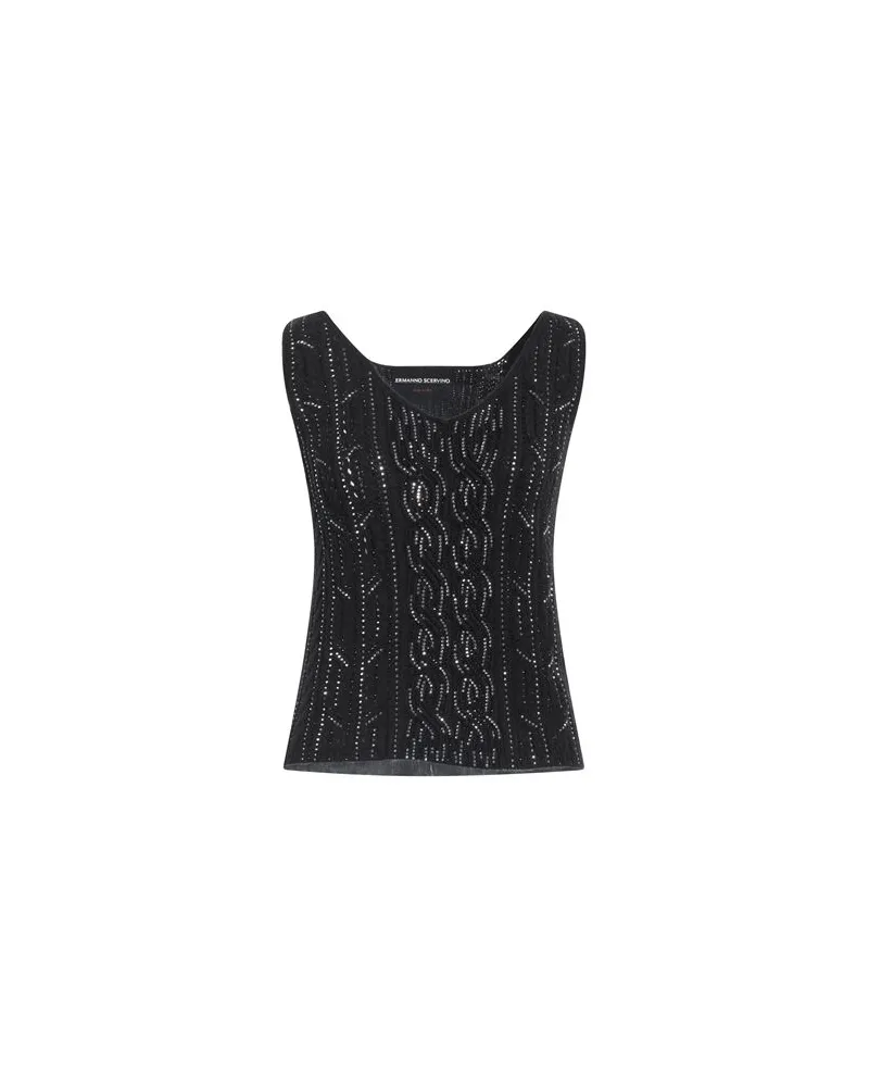 Ermanno Scervino STRICKWAREN - Pulloverauf YOOX.COM Schwarz