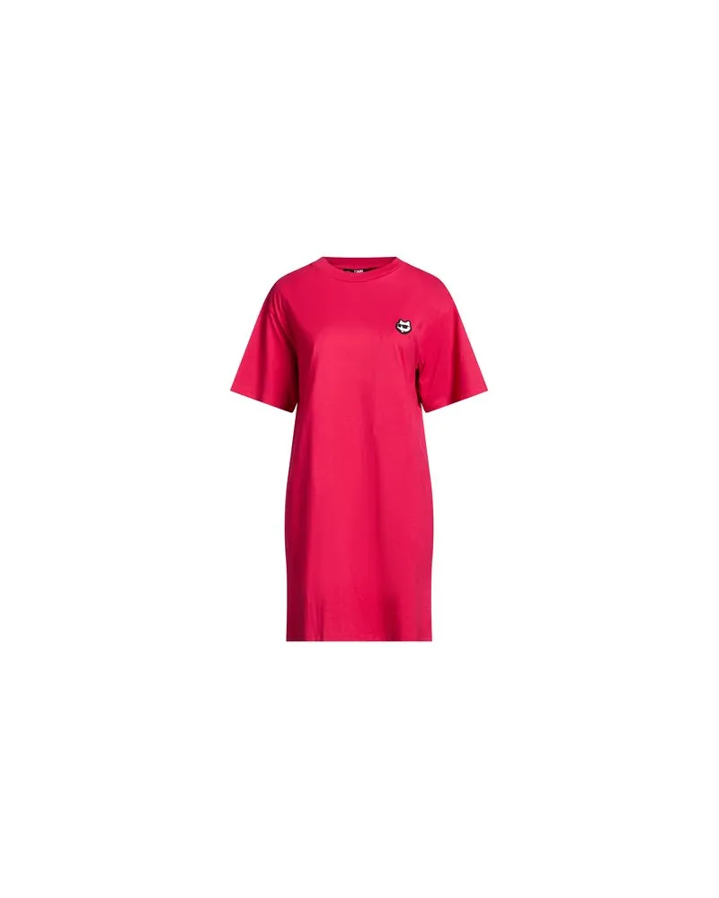 Karl Lagerfeld KLEIDER - Mini-Kleiderauf YOOX.COM Magenta
