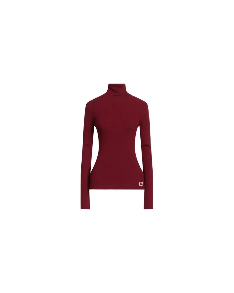 Burberry STRICKWAREN - Rollkragenpulloverauf YOOX.COM Bordeaux