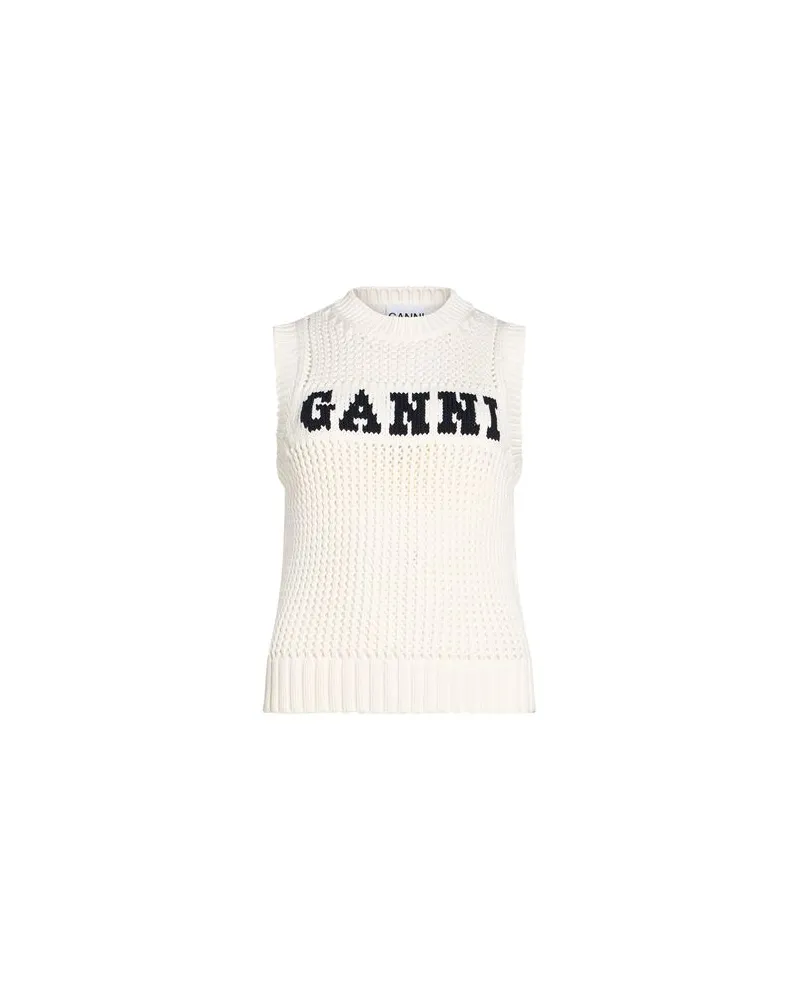 Ganni STRICKWAREN - Pulloverauf YOOX.COM Weiß