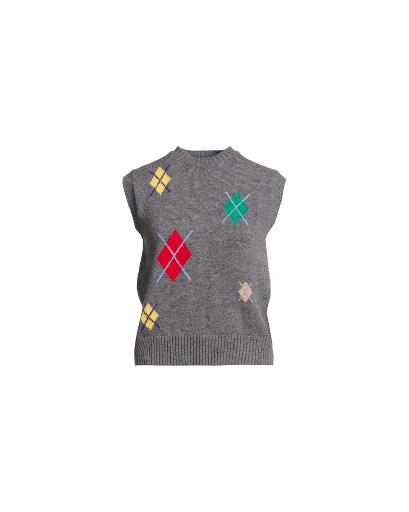 MSGM STRICKWAREN - Pulloverauf YOOX.COM Grau