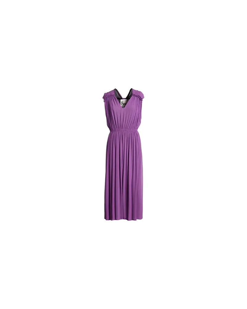 8PM KLEIDER - Midi-Kleiderauf YOOX.COM Violett