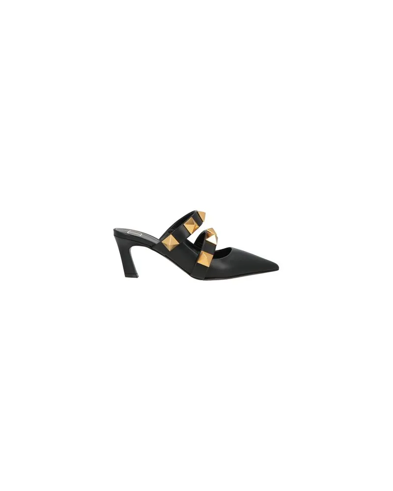 Valentino Garavani SCHUHE - Mules & Clogsauf YOOX.COM Schwarz