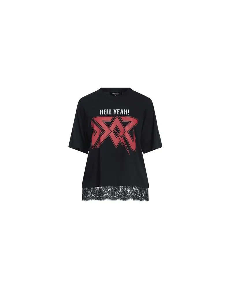 Dsquared2 TOPS - T-shirtsauf YOOX.COM Schwarz