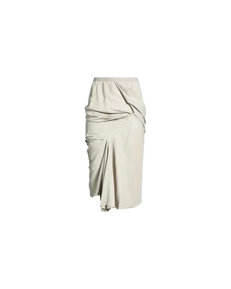 Rick Owens HOSEN & RÖCKE - Midi-Röckeauf YOOX.COM Hellgrau