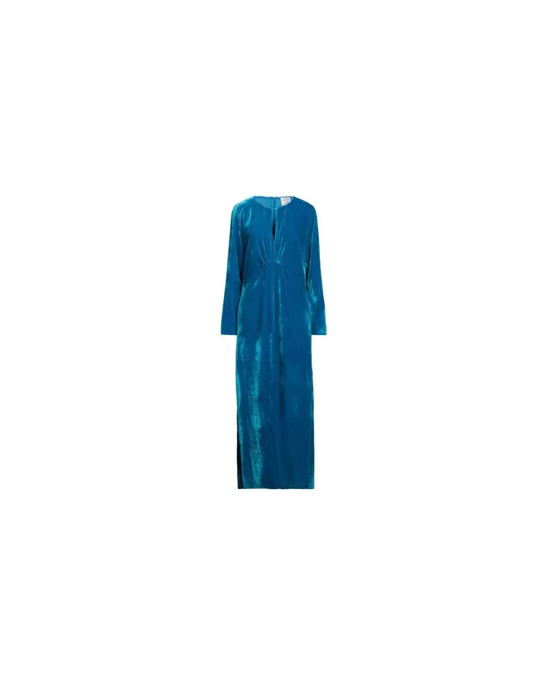 forte_forte KLEIDER - Maxi-Kleiderauf YOOX.COM Azurblau