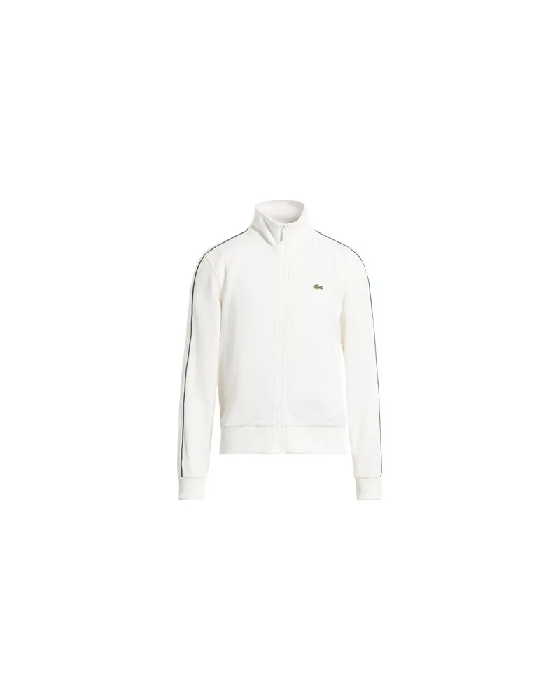 Lacoste TOPS - Sweatshirtsauf YOOX.COM Weiß