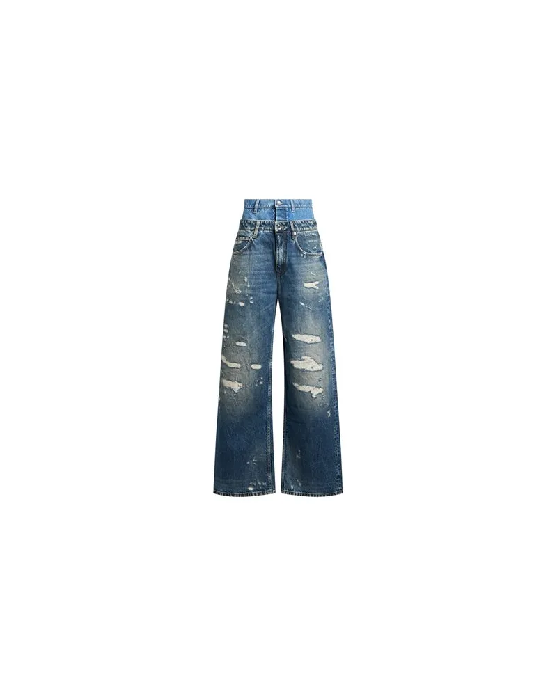 Dolce & Gabbana HOSEN & RÖCKE - Jeanshosenauf YOOX.COM Blau