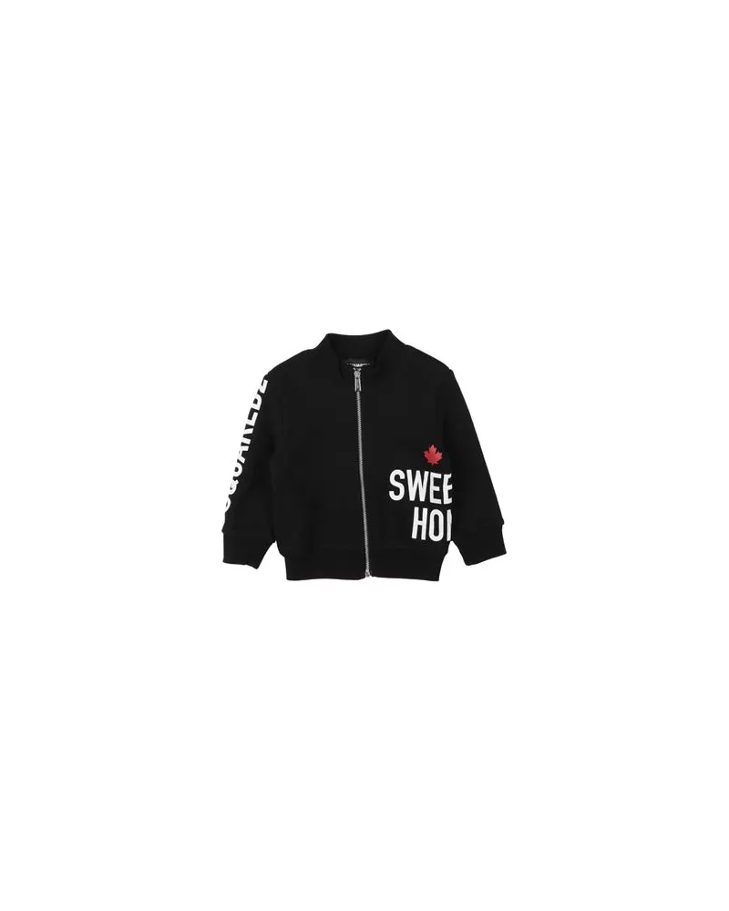 Dsquared2 TOPS - Sweatshirtsauf YOOX.COM Schwarz