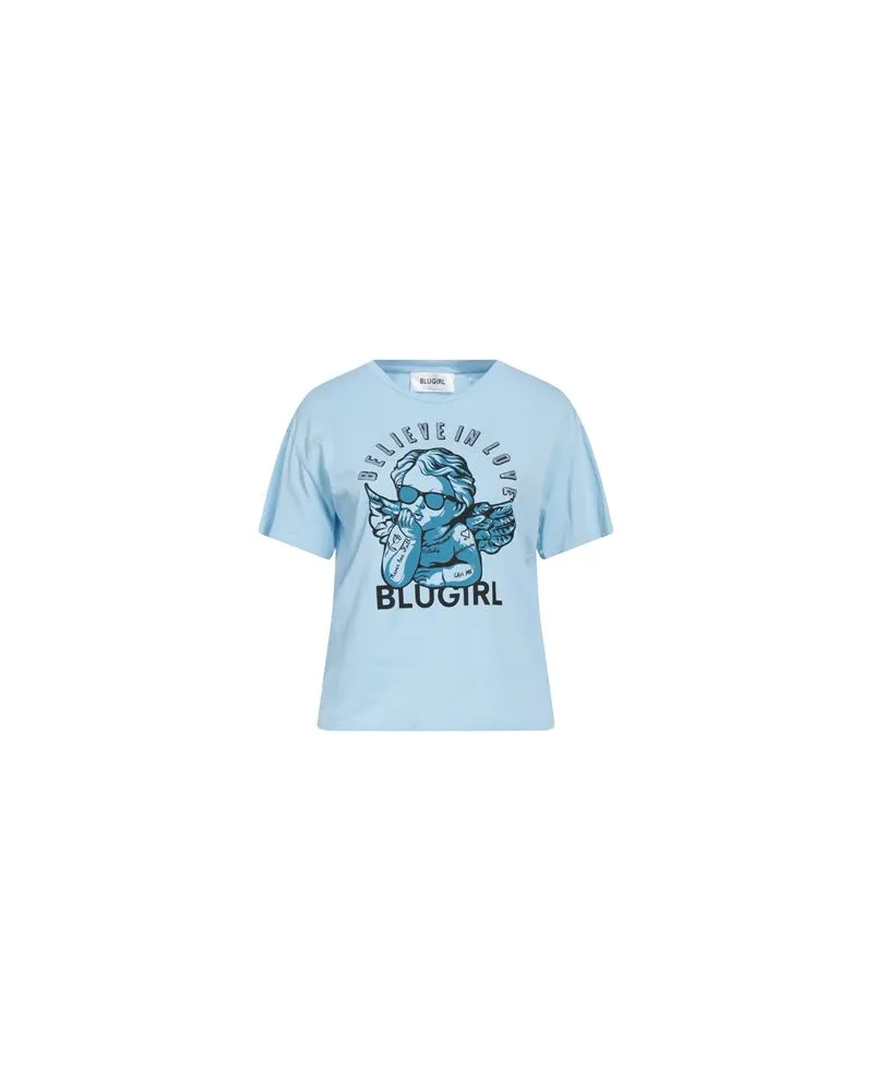 Blumarine TOPS - T-shirtsauf YOOX.COM Himmelblau