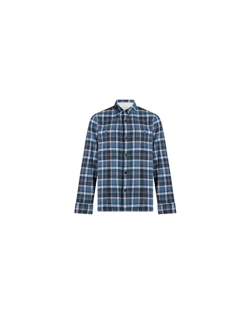 Officine Generale TOPS - Hemdenauf YOOX.COM Taubenblau