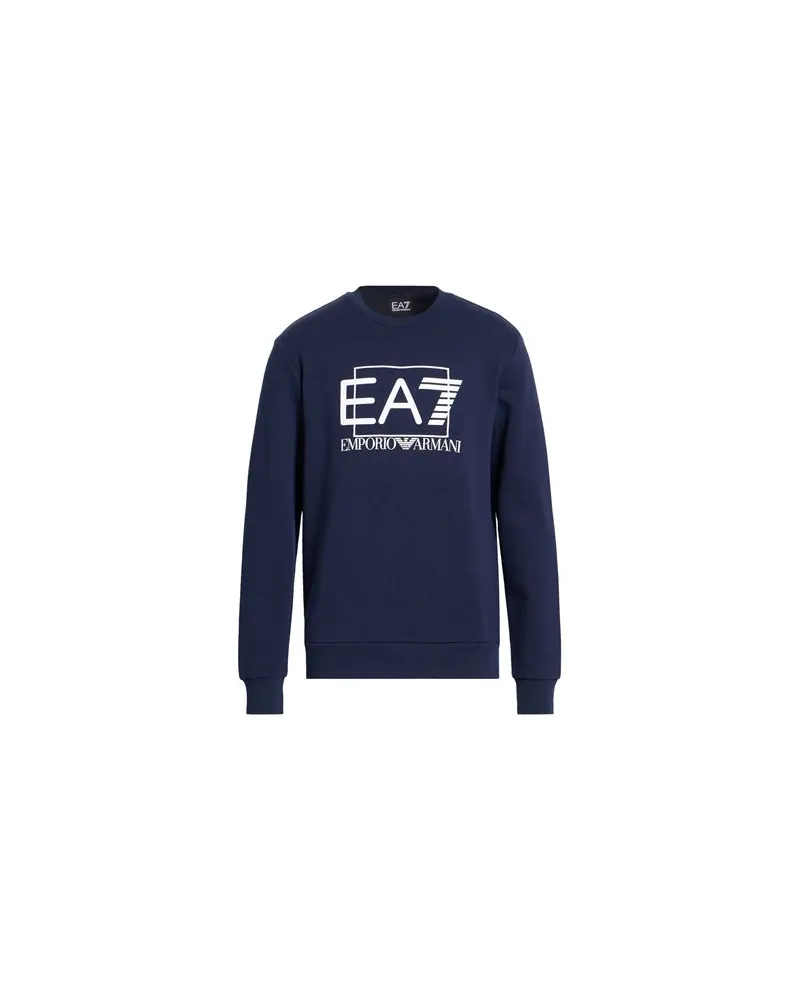 EA7 TOPS - Sweatshirtsauf YOOX.COM Marineblau