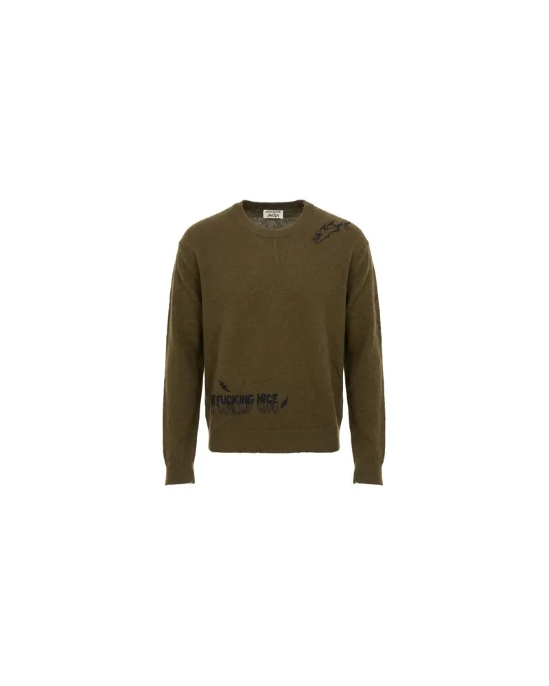 Zadig & Voltaire STRICKWAREN - Pulloverauf YOOX.COM Militärgrün