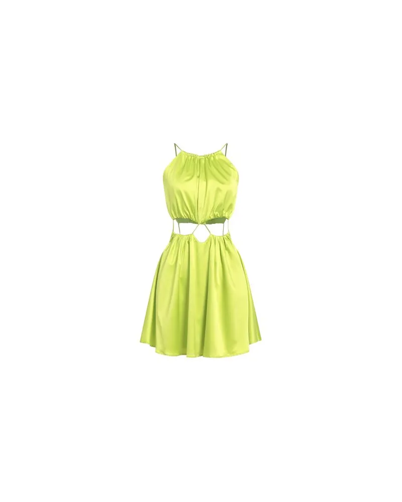FELEPPA KLEIDER - Mini-Kleiderauf YOOX.COM Limettengrün