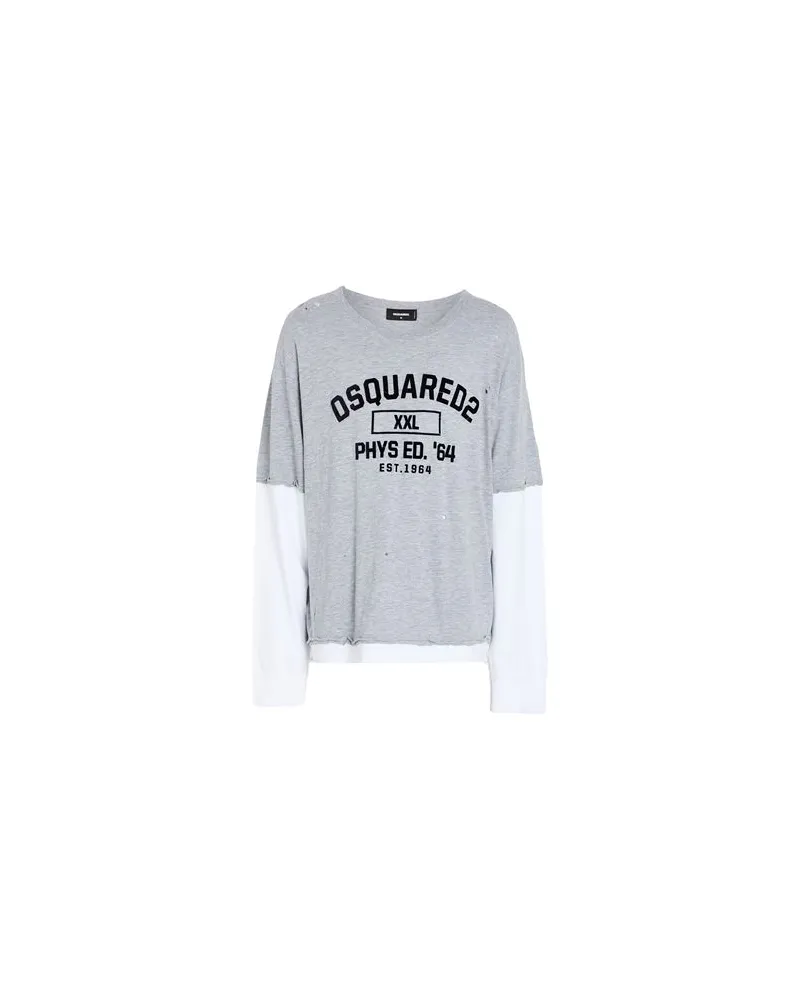 Dsquared2 TOPS - T-shirtsauf YOOX.COM Grau