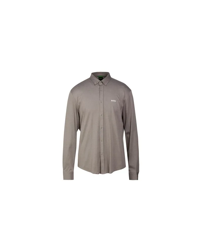 HUGO BOSS TOPS - Hemdenauf YOOX.COM Khaki