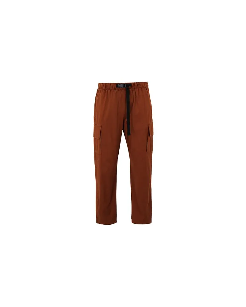8 by Yoox COTTON DRAWSTRING CARGO TROUSERS   - HOSEN & RÖCKE - Hosenauf YOOX.COM Braun