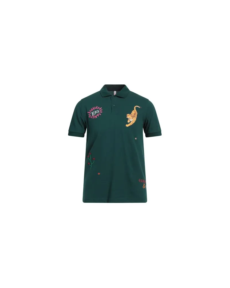 Sun68 TOPS - Poloshirtsauf YOOX.COM Grün