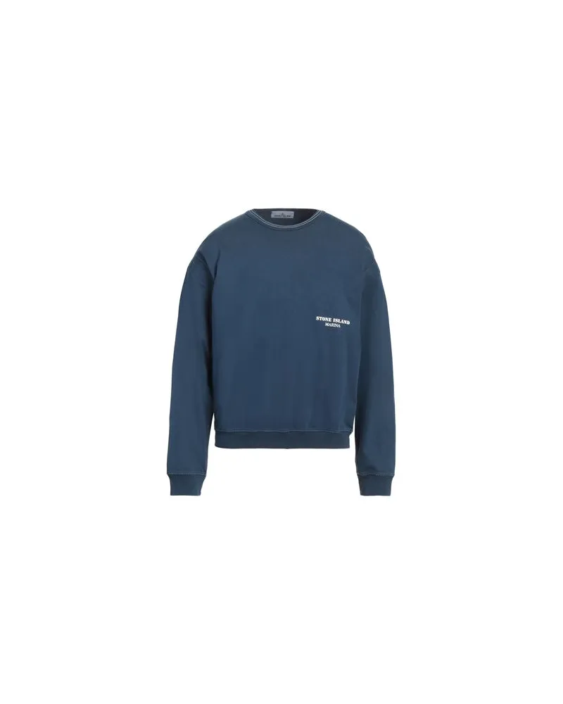 Stone Island TOPS - Sweatshirtsauf YOOX.COM Blau