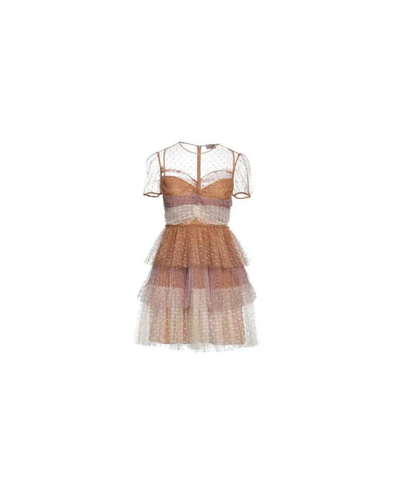 RED Valentino KLEIDER - Mini-Kleiderauf YOOX.COM Sand