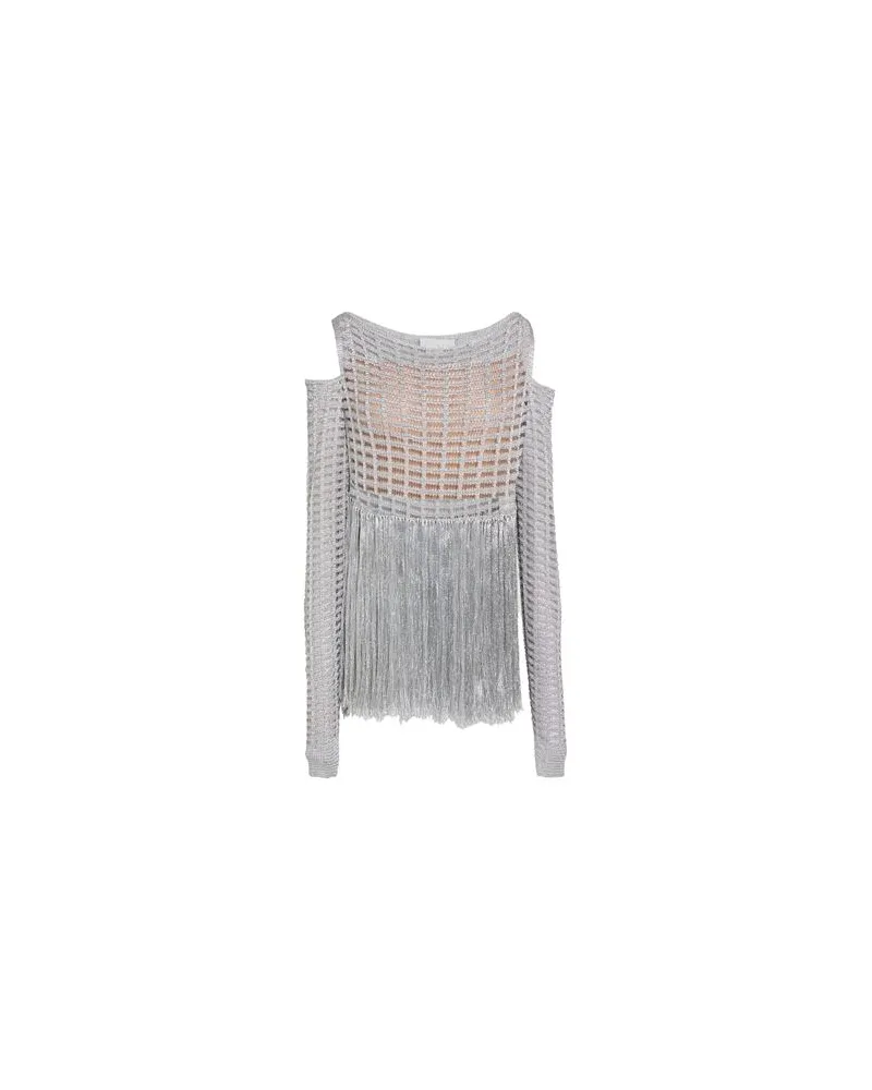 Genny STRICKWAREN - Pulloverauf YOOX.COM Silber