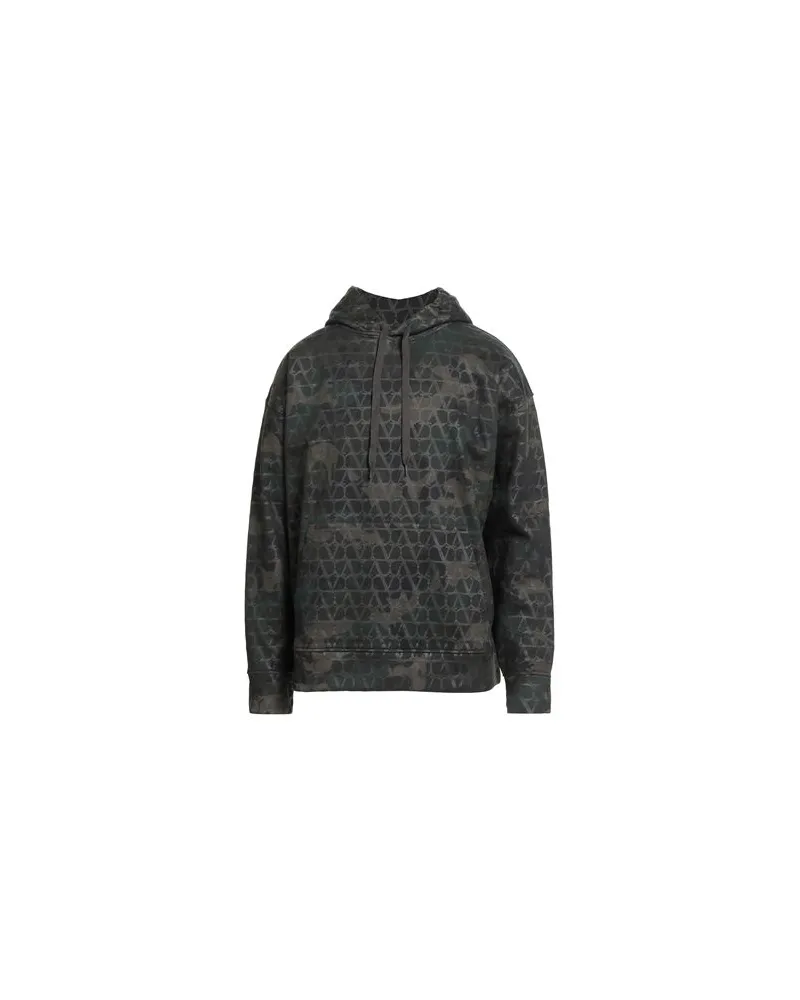 Valentino Garavani TOPS - Sweatshirtsauf YOOX.COM Dunkelgrün