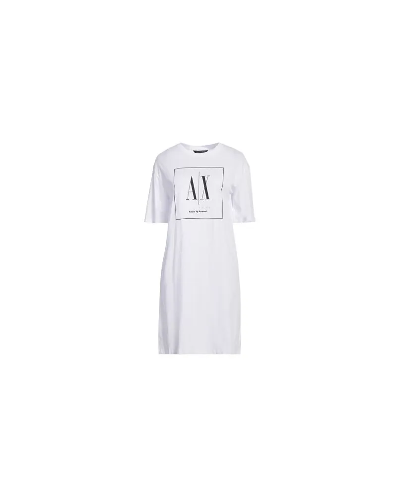 Armani Exchange KLEIDER - Mini-Kleiderauf YOOX.COM Weiß