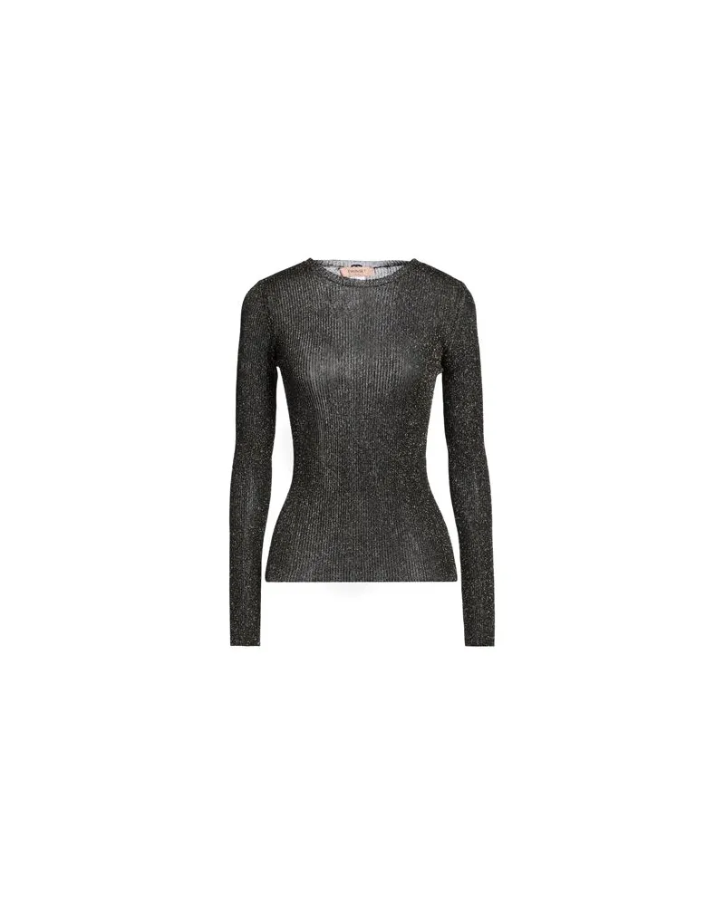 Twin-Set STRICKWAREN - Pulloverauf YOOX.COM Schwarz