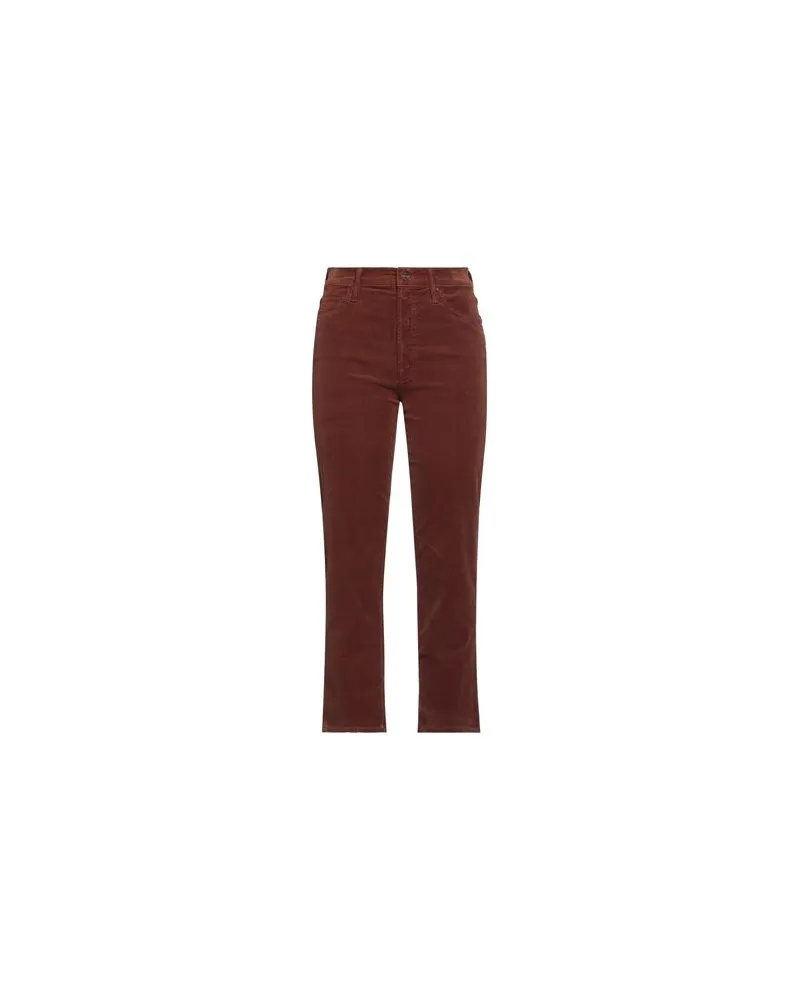 Mother HOSEN & RÖCKE - Hosenauf YOOX.COM Braun