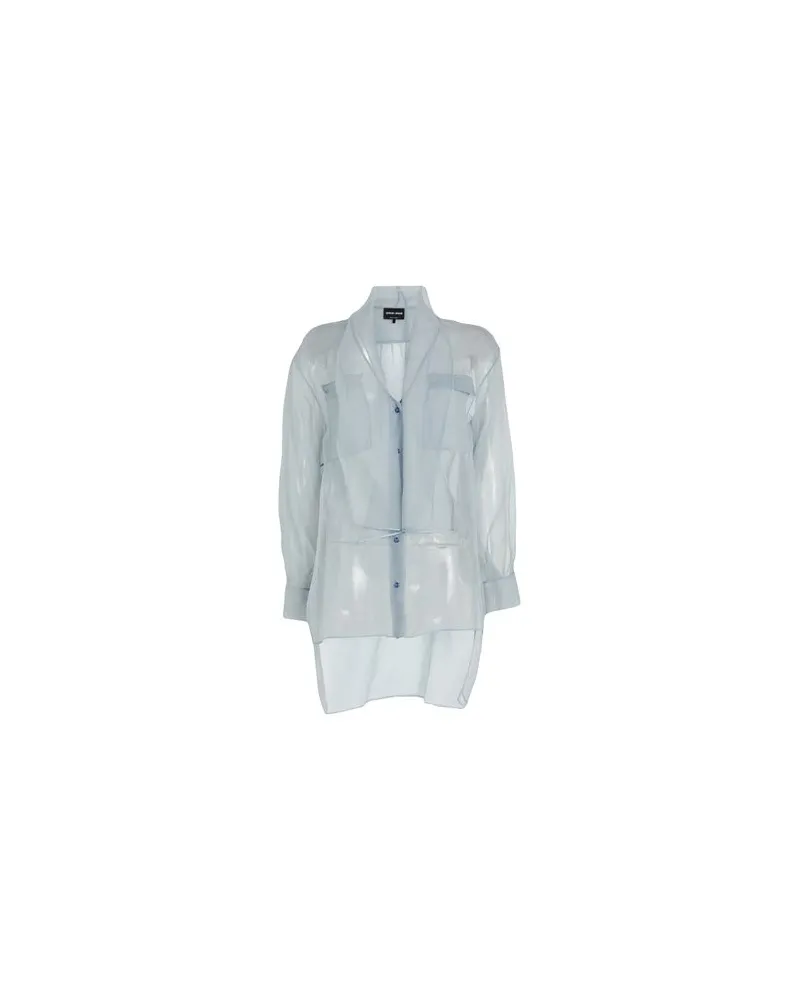 Giorgio Armani TOPS - Hemdenauf YOOX.COM Grau