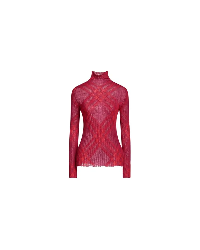 Burberry STRICKWAREN - Rollkragenpulloverauf YOOX.COM Purpur