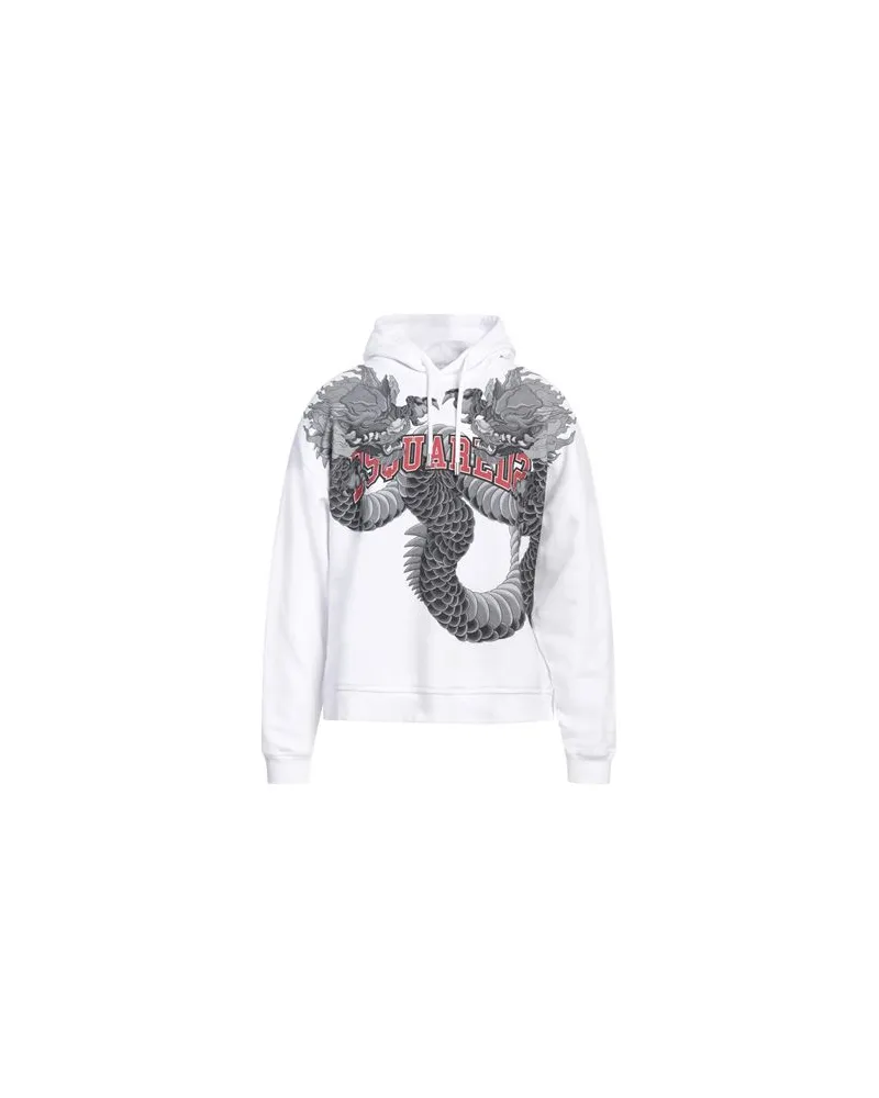 Dsquared2 TOPS - Sweatshirtsauf YOOX.COM Weiß