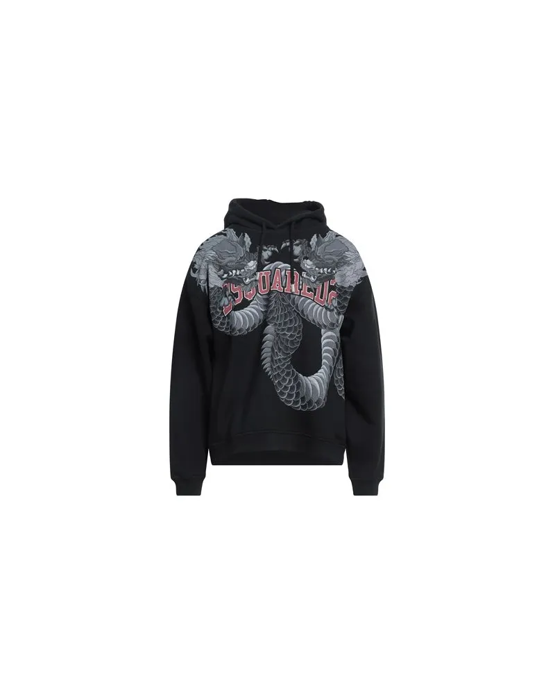Dsquared2 TOPS - Sweatshirtsauf YOOX.COM Schwarz