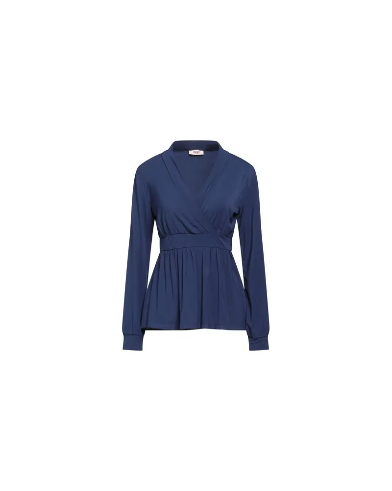 Liu Jo TOPS - T-shirtsauf YOOX.COM Blau