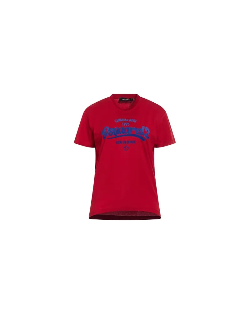 Dsquared2 TOPS - T-shirtsauf YOOX.COM Rot