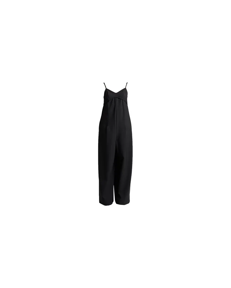 ALYSI CHOCOLAT - OVERALLS - Jumpsuitsauf YOOX.COM Schwarz
