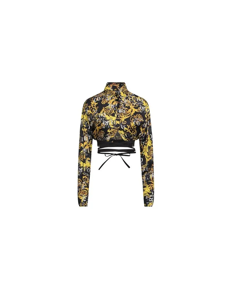 Versace Jeans TOPS - Hemdenauf YOOX.COM Schwarz