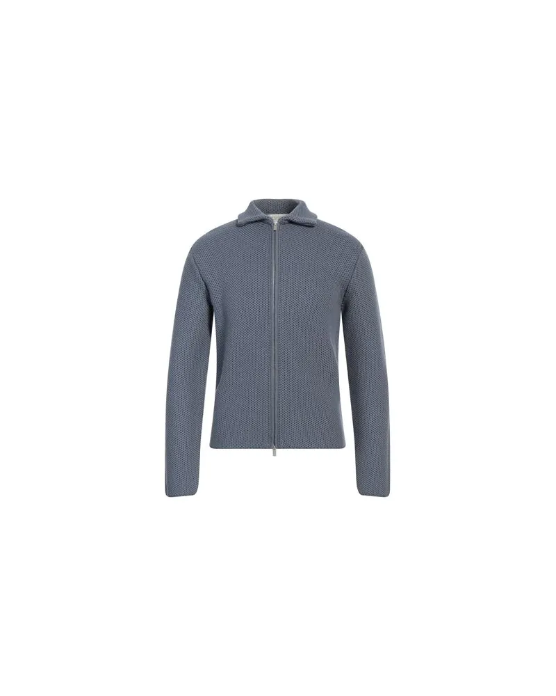 Filippo de Laurentiis STRICKWAREN - Strickjackenauf YOOX.COM Taubenblau