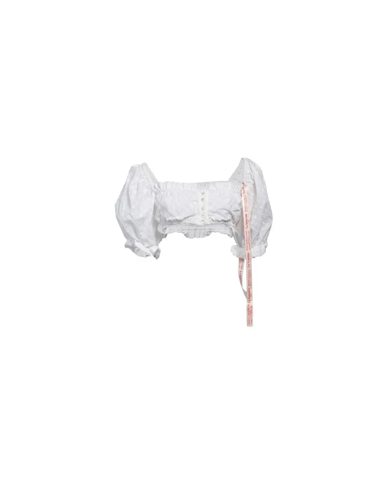 La Semaine Paris TOPS - Topsauf YOOX.COM Weiß