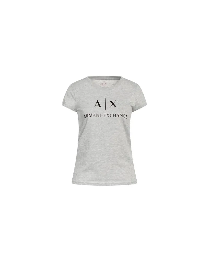 Armani Exchange TOPS - T-shirtsauf YOOX.COM Hellgrau