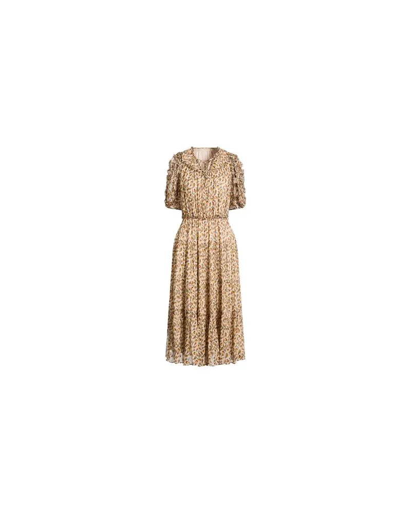 Ulla Johnson KLEIDER - Midi-Kleiderauf YOOX.COM Sand
