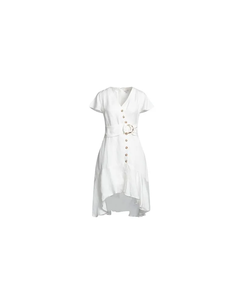 Guess KLEIDER - Mini-Kleiderauf YOOX.COM Elfenbein
